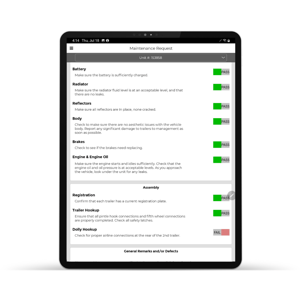 LineDrive Maintenance Request 2